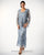 C1060- Three Piece Scallop Jacket Top Skirt Set