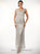 C1061 Beaded Three Piece Dress Set