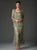 C1062- Two Piece Scallop Jacket Dress Set
