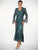 C1067 Handmade Silk Collar Jacket Skirt Three Piece Set