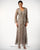 C1067 Handmade Silk Collar Jacket Skirt Three Piece Set