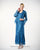 C1067 Handmade Silk Collar Jacket Skirt Three Piece Set