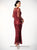 C1079 Three Piece Wave Crochet Lace Mother of Bride Dress