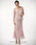 C1079 Three Piece Wave Crochet Lace Mother of Bride Dress