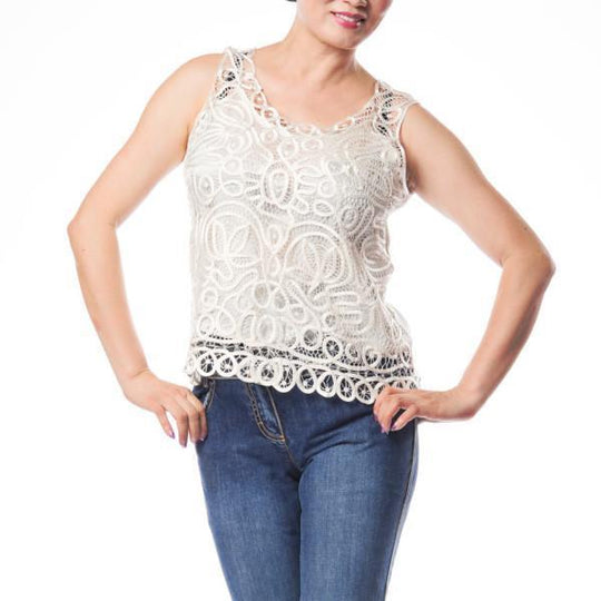 Soulmates - C1108 Handmade Lace Top