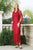 Soulmates - C12002 Signature Beaded Tank Dress with Shawl