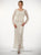 C12016 Beaded Hand Crochet Bolero Jacket Dress Set