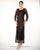 C12016 Beaded Hand Crochet Bolero Jacket Dress Set