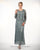 C12016 Beaded Hand Crochet Bolero Jacket Dress Set