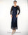 C12016 Beaded Hand Crochet Bolero Jacket Dress Set