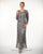 C12016 Beaded Hand Crochet Bolero Jacket Dress Set