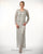 C12016 Beaded Hand Crochet Bolero Jacket Dress Set