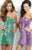 Blush - C122 Strapless Sequined Sheath Short Dress In Green and Purple