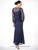 C12505 Crochet Jacket & Solid Dress Set