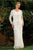 C12551 Signature Crochet Three Pieces Evening Gown