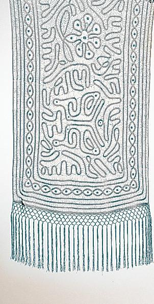 C200 Handmade Crochet Rectangle Scarf