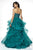 Blush by Alexia Designs - C2023 Embellished Sweetheart Tulle Ballgown In Green