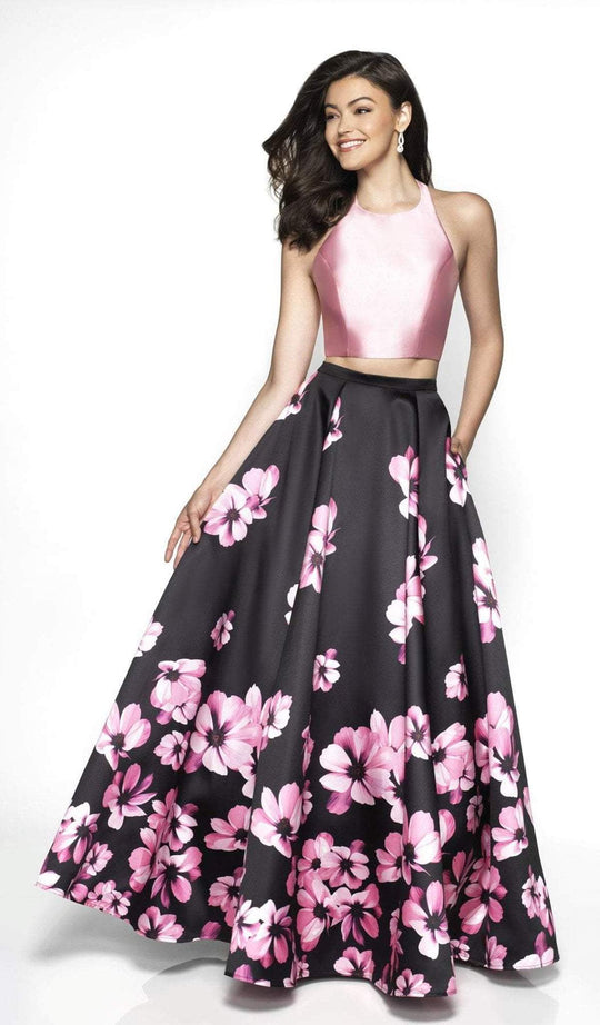 Blush by Alexia Designs - C2102 Two Piece Floral Ballgown In Pink