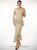 C2300 Asymmetrical Lace Tunic Skirt Set