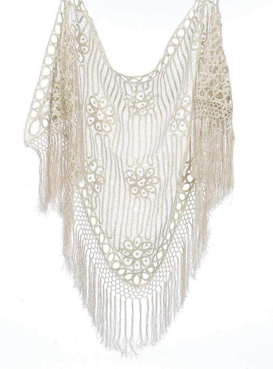 Soulmates - C301 Triangle Shawl in Nude