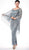 Soulmates - C30813 Shawl Coat Beaded Pants Set