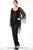 C30813 Shawl Coat Beaded Pants Set