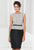 Terani Couture - C3656 Embellished Jewel Neck Sheath Dress in Black
