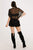 RAGA - Nightbird Poncho in Black