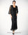 C710 3/4 Bell-Sleeve Jacket Three Piece Skirt Set