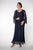 C710 3/4 Bell-Sleeve Jacket Three Piece Skirt Set