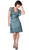 Soulmates - C7185 Cap Sleeves Bolero Jacket With Dress