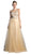 Beaded Lace Tulle A-line Prom Dress