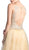 Beaded Lace Tulle A-line Prom Dress