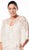 Soulmates - C80312 Beaded Lace Cape Top and Skirt Set