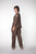 C8057 Babydoll Tunic Top Pants Set