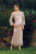 C80952 Embroidered Floral Lace Three Piece Evening Gown