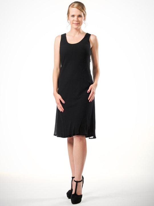 Soulmates - S1201 Tank Dress in Black