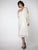 C88001 BEADED DUSTER DRESS 2PC SET