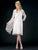C88084 Beaded Short Duster Dress Set