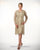 C88084 Beaded Short Duster Dress Set