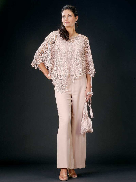 C881 Croched Lace Poncho