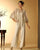 Soulmates - C8812 Silk Beaded Poncho in Nude