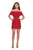La Femme - 28147 Ruffled Off-Shoulder Cocktail Dress