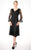 Soulmates - C9025 V-Neck Top with Godet Skirt