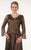 Soulmates - C9025 V-Neck Top with Godet Skirt