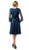 Soulmates - C9025 V-Neck Top with Godet Skirt