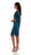 Soulmates - C903 Crochet Lace V-Neck 3/4 Bell-Sleeve Dress