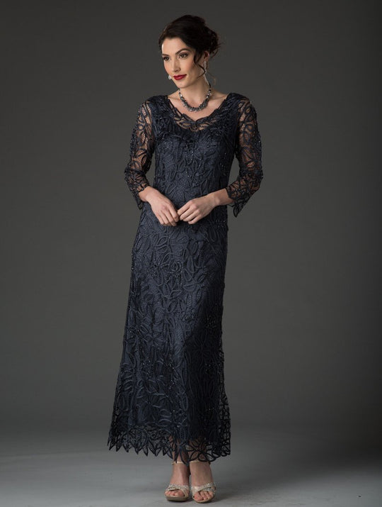 C904 V-Neck One Piece Dress