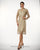 C907 Mandarin Collar Jacket and Dress Set