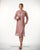 C907 Mandarin Collar Jacket and Dress Set
